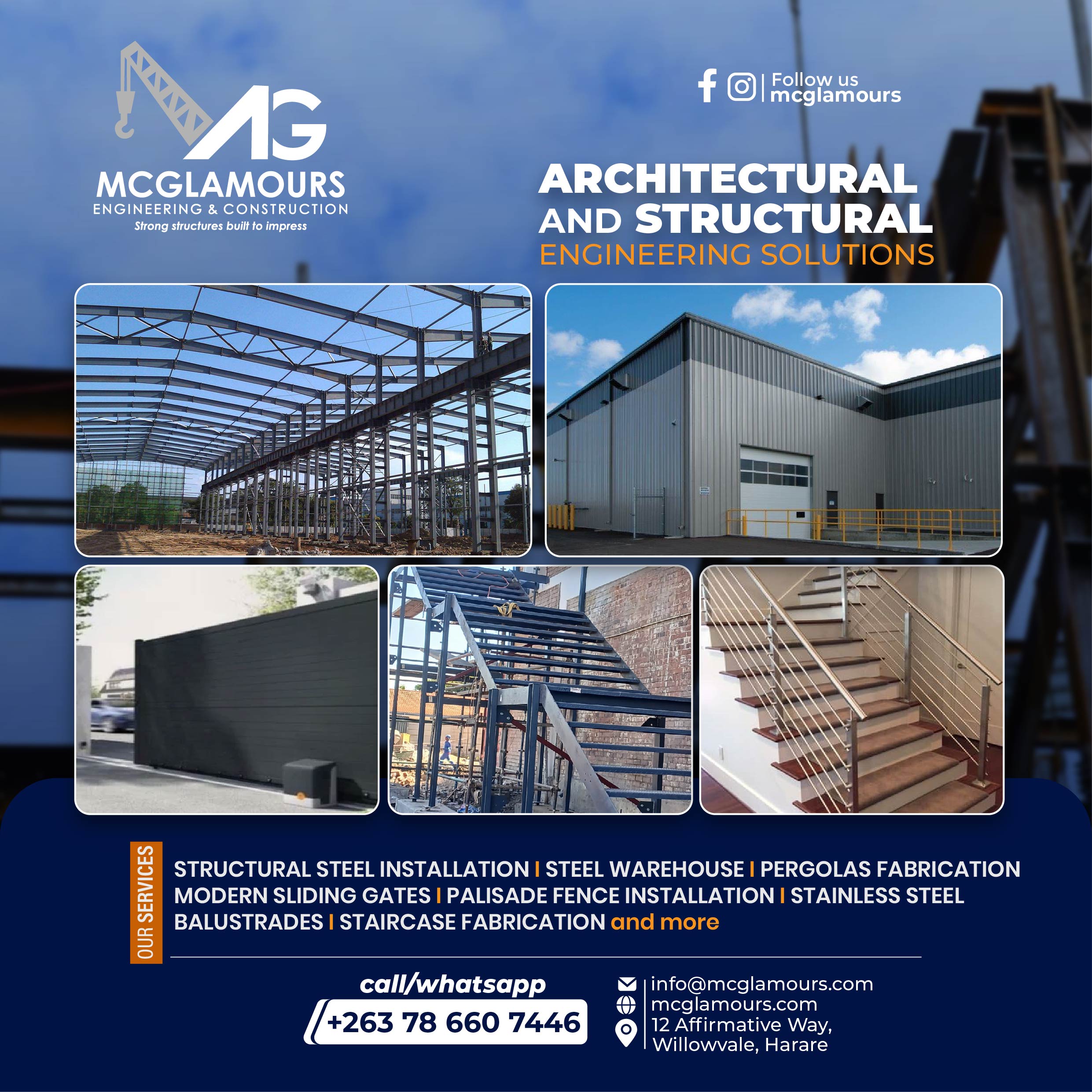 Smart Energy, Electrical, Construction and Steel Works Solutions